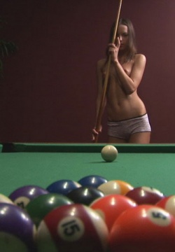 Ivana FukAlot Gets Railed On A Pool Table