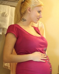 Pregnant Haley Cummings First Porn Fidelity Scene