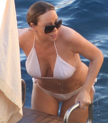 Mariah Carey bikini shot