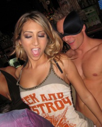 Very good looking girls fucking a stripper