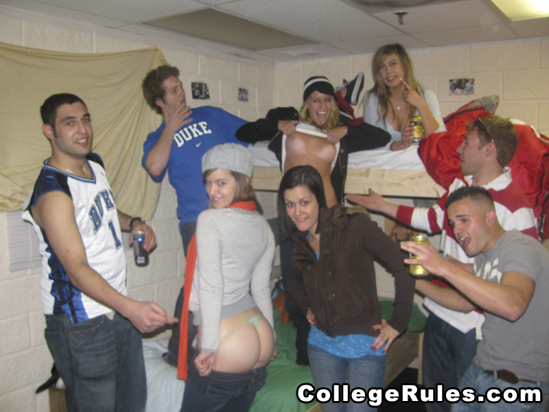College Rules buys a tape off Duke students