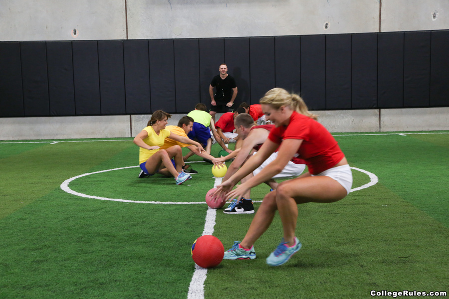 College Rules Strip Dodgeball