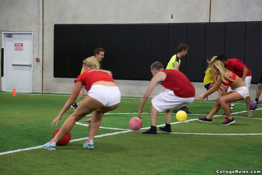 College Rules Strip Dodgeball