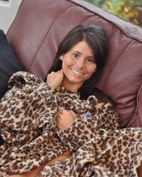 Haileys Hideaway in some Snuggie Porn