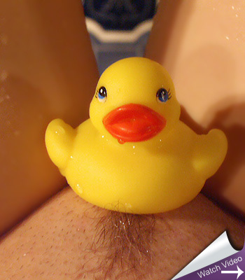 Sexy Pattycake Lucky Rubber Ducky