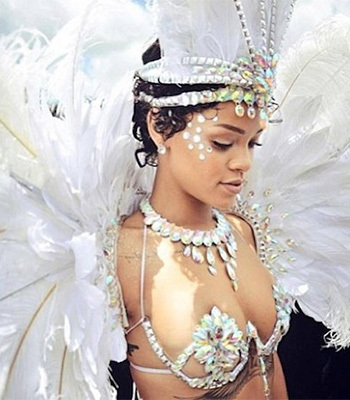 Rihanna at carnivale